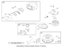 Blower Housing Assembly Diagram and Parts List for 240000894-240999999 - 2004 Toro
