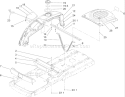 Styling Assembly Diagram and Parts List for 260020000-260999999 - 2006 Toro Lawn Tractor