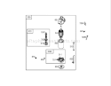 Starter Assembly Diagram and Parts List for 250000001-250999999 - 2005 Toro Lawn Tractor