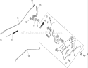 Engine Control Assembly Diagram and Parts List for 280000001-280999999 - 2008 Toro Lawn Tractor