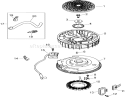 Ignition and Electrical Assembly Diagram and Parts List for 280000001-280999999 - 2008 Toro Lawn Tractor