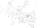 Control Assembly Diagram and Parts List for 270000001-270999999 - 2007 Toro Lawn Tractor