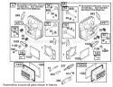 Cylinder Head Assembly Engine Diagram and Parts List for 220000001-220999999 - 2002 Toro Lawn Tractor