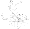 Part Location Diagram of 137-4100 Toro Switch-ignition
