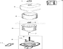 Air Intake/Filtration Assembly Kohler Cv492s-27525 Diagram and Parts List for 240000200-240999999 - 2004 Toro Lawn Tractor