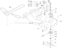 Part Location Diagram of 139-2357 Toro Spindle Asm