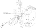 RH Hydro Assembly Diagram and Parts List for 310000001-310999999 - 2010 Toro