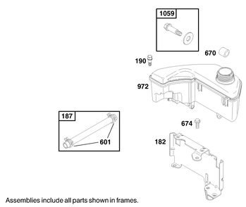 Engine Gts 200 Diagram and Parts List for 9900001 - 9999999 Toro Lawn Mower