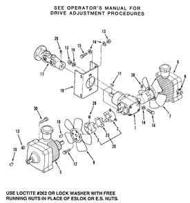 Section 5-Transmission Drive Diagram and Parts List for  Toro Lawn Tractor