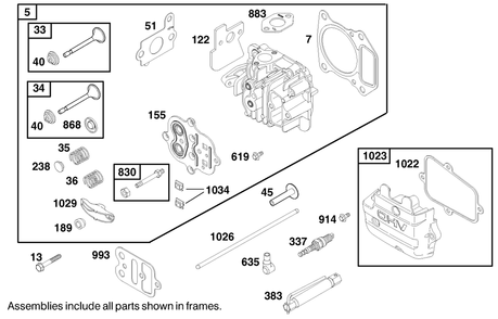 Engine Gts 200 Diagram and Parts List for 9900001 - 9999999 Toro Lawn Mower