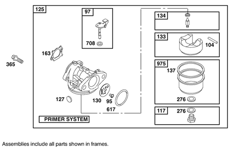 Engine Briggs & Stratton Model 12h802-1767-E1 Diagram and Parts List for 9900001 - 9999999 Toro Lawn Mower