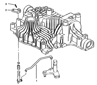 Bypass Return Diagram and Parts List for 4900001 - 4999999 Toro Lawn Tractor