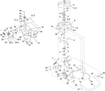 Part Location Diagram of 103-3815 Toro IMPELLER