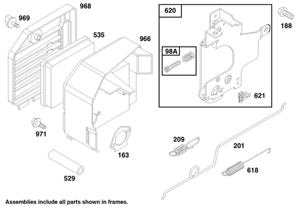 Engine Gts 150 (Model No 20482 Only) Diagram and Parts List for 790000001 - 799999999 Toro Lawn Mower