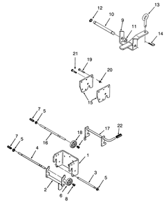 Hitches Diagram and Parts List for 3900001 - 3999999 Toro Lawn Tractor