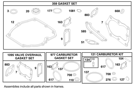 Engine Briggs & Stratton Model 12h802-1767-E1 Diagram and Parts List for 9900001 - 9999999 Toro Lawn Mower