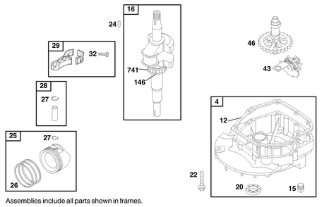 Part Location Diagram of 692788 Toro Piston Assembly(.010