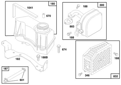 Engine Gts 150 (Model No. 20476 Only) Diagram and Parts List for 6900001 - 6999999 Toro Lawn Mower