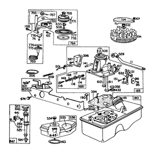 Engine Model No. 92908-2059-01 Diagram and Parts List for 16870 2000001 - 2999999 Toro Lawn Mower