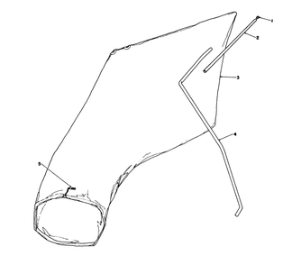 Giant Bagging Kit No. 29-9750 (Optional) Diagram and Parts List for 2000001 - 2999999 Toro Lawn Mower