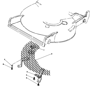 Leaf Shredder Kit Model No. 59157 (Optional) Diagram and Parts List for 4000001 - 4999999 Toro Lawn Mower