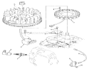 Ignition-612-Z Diagram and Parts List for 1990 Toro Lawn Tractor