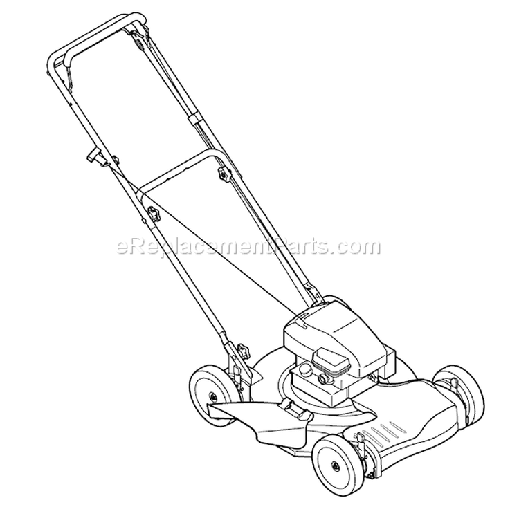 Page C Diagram and Parts List for 2009 Troy-Bilt Lawn Mower