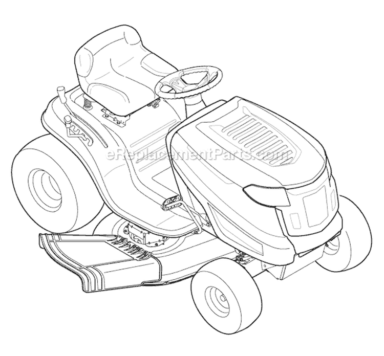 Page I Diagram and Parts List for Bronco -2010 Troy-Bilt