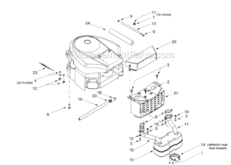 Page G Diagram and Parts List for 2000 Troy-Bilt Lawn Tractor