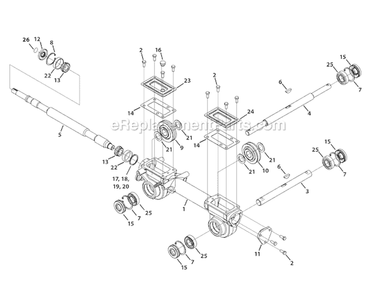 Page D Diagram and Parts List for 2009 Troy-Bilt Tiller