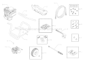 Page B Diagram and Parts List for  Troy-Bilt Pressure Washer