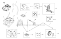 Main Unit Diagram and Parts List for  Troy-Bilt Pressure Washer