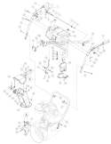 Part Location Diagram of 731-04427B MTD CHUTE-UPPER W/LBL