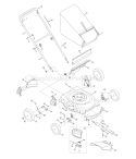 Page A Diagram and Parts List for 2009 Troy-Bilt Lawn Mower