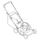Page C Diagram and Parts List for 2009 Troy-Bilt Lawn Mower