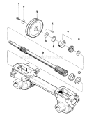 Part Location Diagram of 656-04005A Husky HKY PART