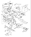 Part Location Diagram of 756-04169 MTD Pulley, Reverse Idle