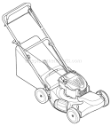 Page C Diagram and Parts List for 2008 Troy-Bilt Lawn Mower