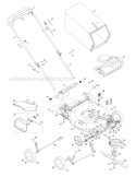 Part Location Diagram of 946-04674 Husky CABLE-CONTROL 37.5