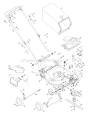 Page A Diagram and Parts List for 2010 Troy-Bilt Lawn Mower
