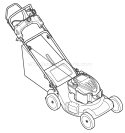 Page D Diagram and Parts List for 2008 Troy-Bilt Lawn Mower