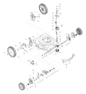 Page B Diagram and Parts List for 2005 Troy-Bilt Lawn Mower