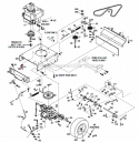 Part Location Diagram of 951-10517A MTD Oil Drain Valve