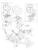 Part Location Diagram of 951-12179C MTD Cap-fuel W/tether