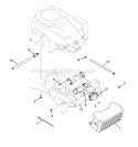 Page B Diagram and Parts List for Tuffy -2011 Troy-Bilt Lawn Tractor
