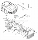 Page E Diagram and Parts List for  Troy-Bilt Lawn Tractor