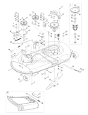 Page E Diagram and Parts List for Horse -2010 Troy-Bilt Lawn Tractor