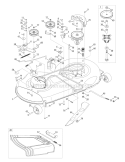 Page E Diagram and Parts List for Horse -2010 Troy-Bilt Lawn Tractor