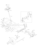 Page G Diagram and Parts List for Horse -2010 Troy-Bilt Lawn Tractor