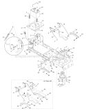Page C Diagram and Parts List for Pony -2010 Troy-Bilt Lawn Tractor